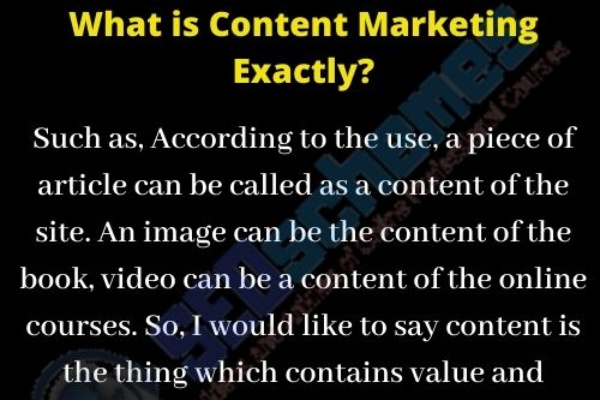 What is Content Marketing Exactly